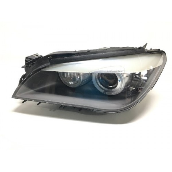 Farol Esquerdo Bmw Serie 7 2010 7182149 Usado Sem Tampas Esquerdo/motorista