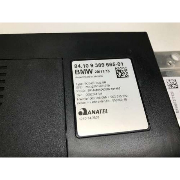 Módulo Anatel  Bmw 320 F30 2016 9389665
