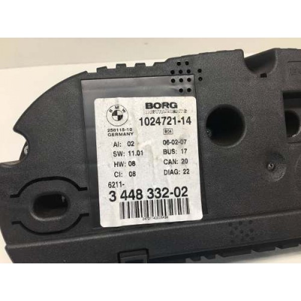 Painel De Instrumentos Bmw  X3 2.5si 2007 3448332
