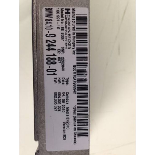 Módulo Bluetooth Bmw X3 3011 Bmw 8410-9244188-01