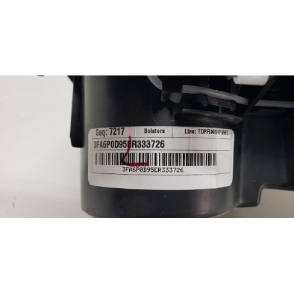 Console Porta Copos Completo Ford Fusion Ecoboost 2014  Preto