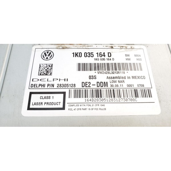 Radio Original Vw Jetta 2.0 2012 1k0035164d