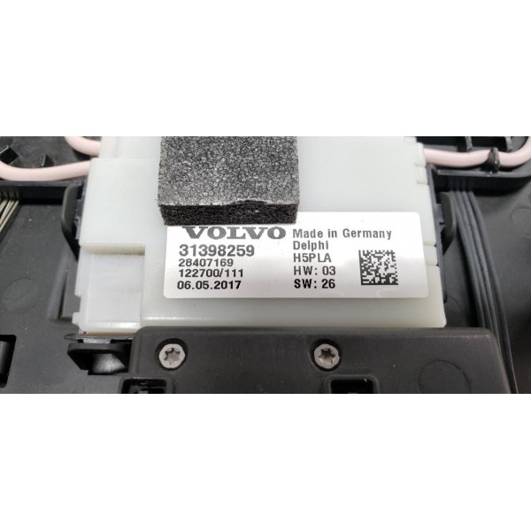 Comando Luz Teto Volvo V40 Cross Country T4 2.0 2018 