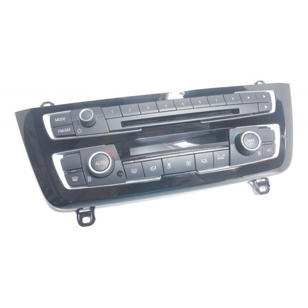 Painel Controle Rádio Bmw 328 2016 Black Piano Cod:9363545