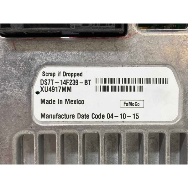 Módulo Da Tela Multimídia Ford Fusion  2016 Ds7t-14f239-bt