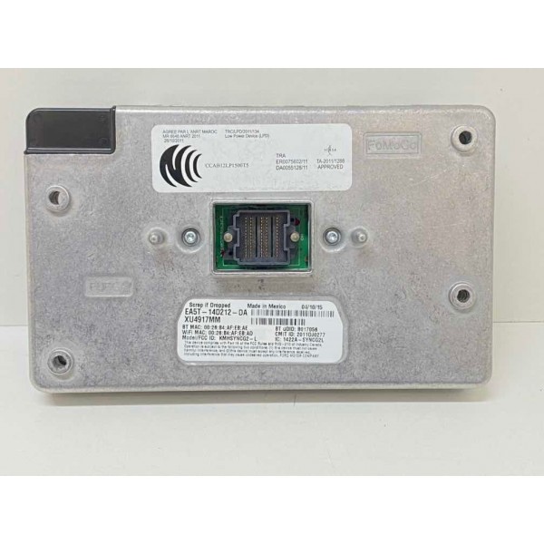 Módulo Da Tela Multimídia Ford Fusion  2016 Ds7t-14f239-bt