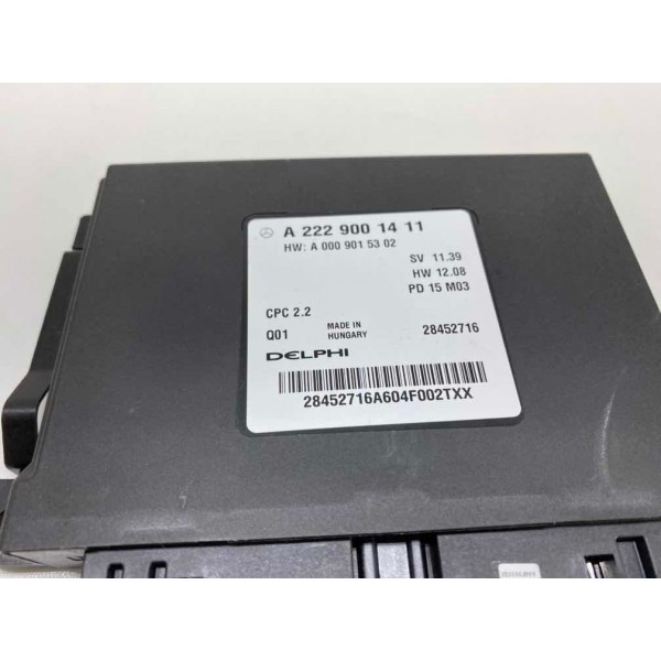 Módulo Mercedes-benz S63 Amg V8 W217 2015 A2229001411