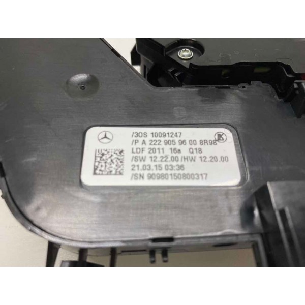 Comando Banco Direito Mercedes-benz S63 Amg 2015 A2229059600