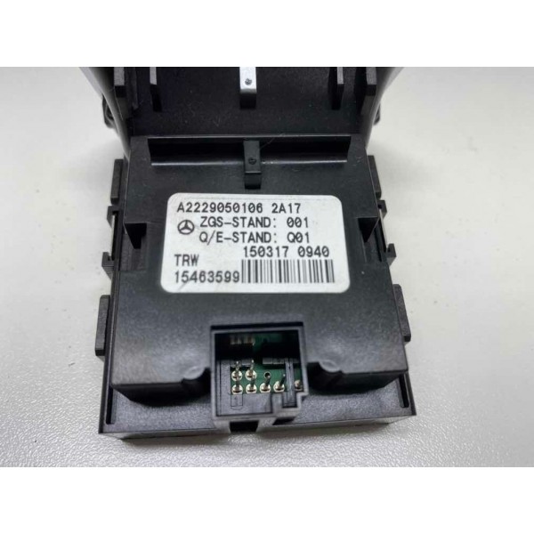 Botão Freio Estacionamento Mercedes-benz S63 Amg 2015 A222