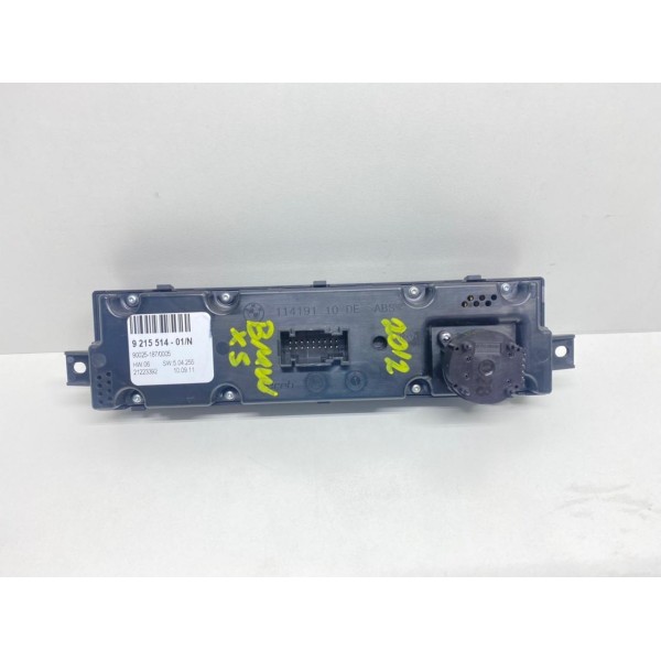 Comando Ar Condicionado Traseiro Bmw X5 2012 9215514