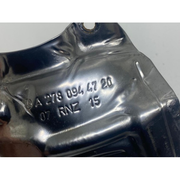 Proteção Turbo Esq Motor Mercedes-benz Amg 63 5.5 V8 2015