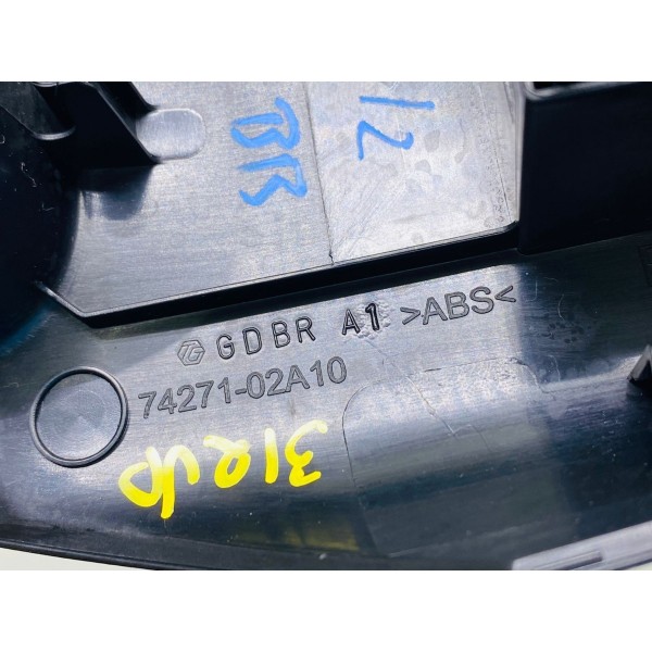 Painel Interruptor Porta Traseira Direita Corolla Hybrid 20 Preto