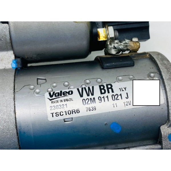 Motor Partida Vw Nivus 1.0 Tsi 2021 Cód. 02m911021j