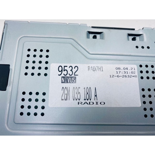 Multimídia 10 Polegadas Original Vw Nivus 1.0 Tsi 2021 