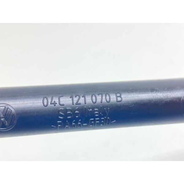 Tubo Plástico Refrigeração Motor Vw Nivus 1.0 Tsi 2021 Preto