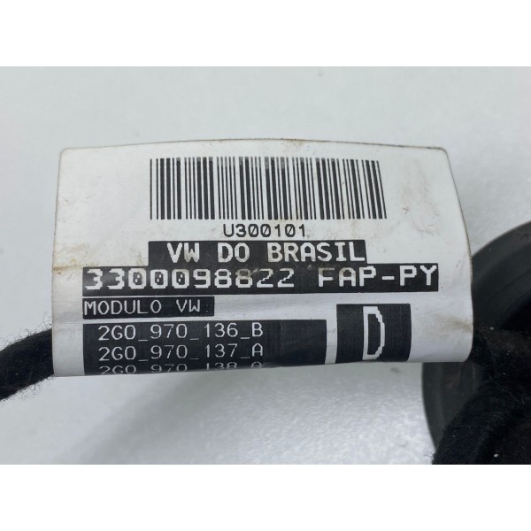 Chicote Porta Traseira Direita Vw Nivus 1.0 Tsi 2021 