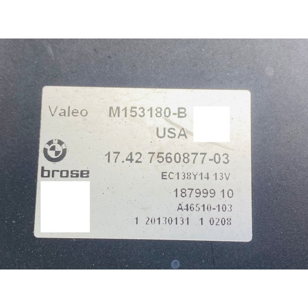 Eletro Ventilador Bmw X3 F25 2015 Cód. 17427560877