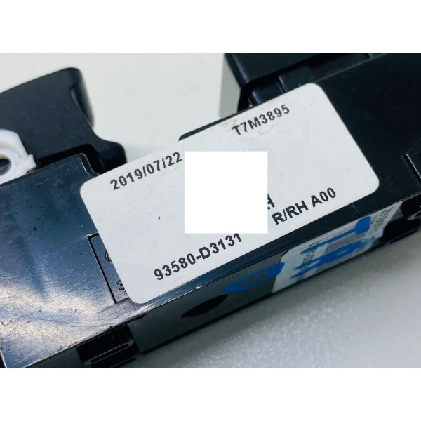 Botão Vidro Elétrico Traseiro Hyundai New Tucson 2020