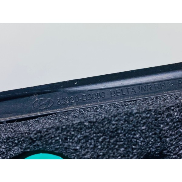 Acabamento Traseiro Direito Hyundai New Tucson Turbo Gdi 20 Preto