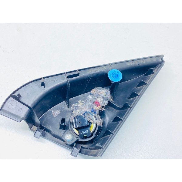 Moldura Twitter Porta Esquerda Mitsubishi Outlander 2016 Preto