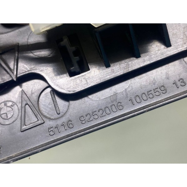 Tampa Console Traseiro Bmw X5 F15 3.0 2015 Cód. 9252006