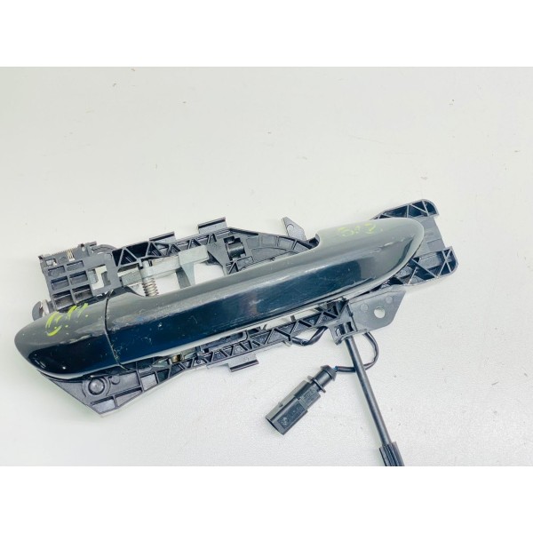 Maçaneta Traseira Direita Vw Passat Cc 2012 Cód. 3c8839886 Preto