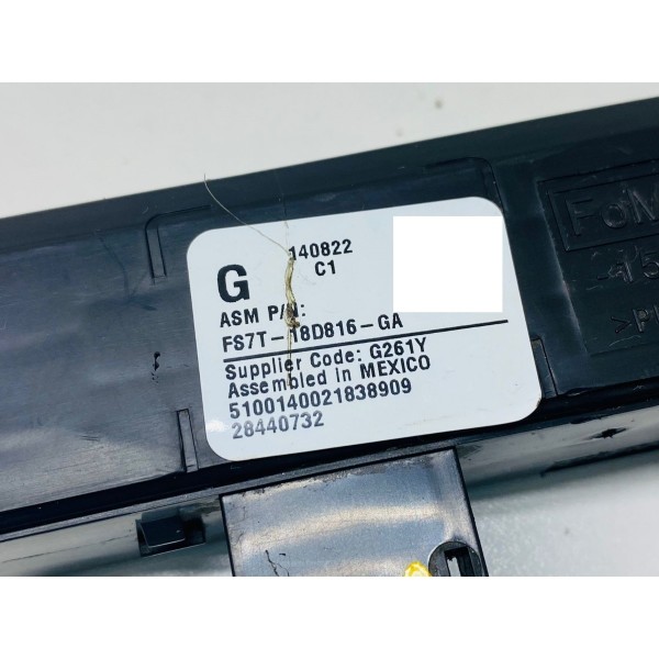 Módulo Antena Ford Fusion Ecoboost 2.0 2015 Cód Fs7t18d816ga Preto