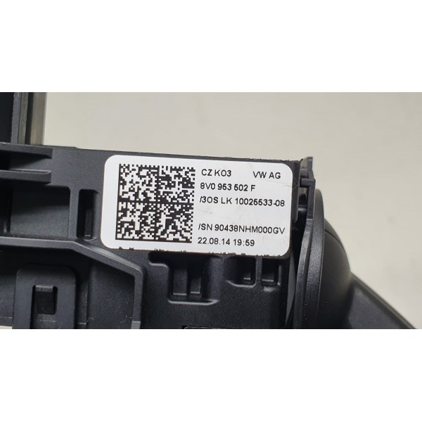 Chave De Seta E Limpador Audi A3 2015 Cód. 8v0953521bt