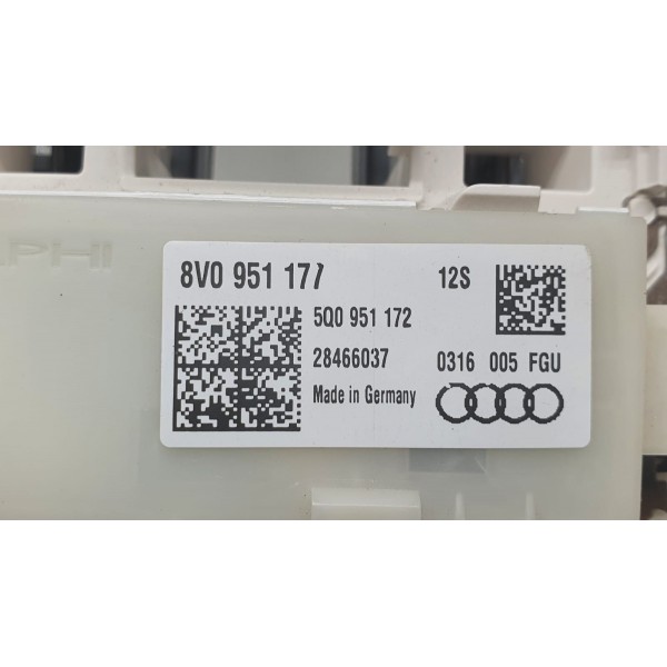 Luz Teto Solar Audi A3 2015 Cód. 8v0951177