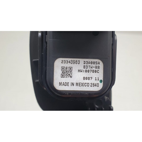 Comando Vidro Elétrico Traseiro Dir Gm Equinox Premier 2018