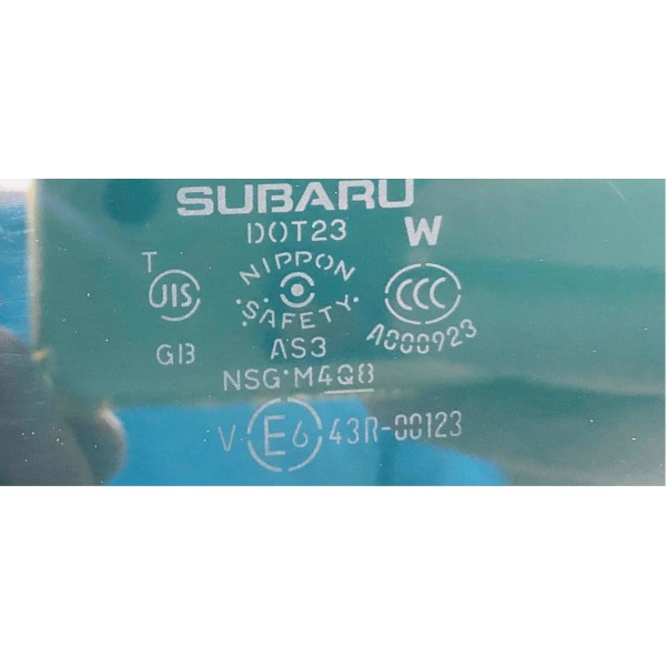 Vidro Teto Solar Subaru Impreza 2011 43r-00123 Preto