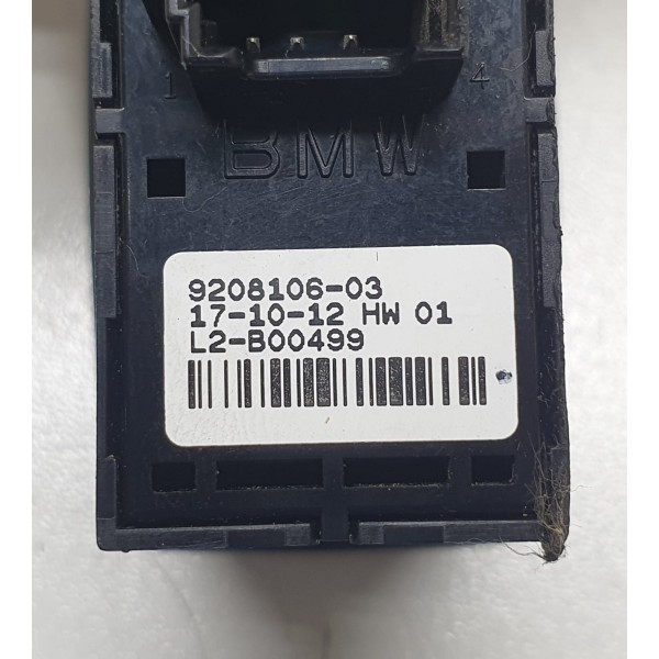 Comando Vidro Elétrico Bmw X3 F25 2014 Cód. 9208106