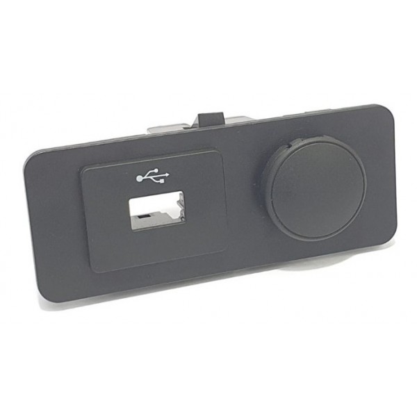 Acabamento Entrada Usb/12v Ford Fusion Titanium 2.0 2017