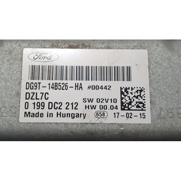 Módulo Ford Fusion Ecoboost Titanium 2.0 2017 Cód Dg9t14b526