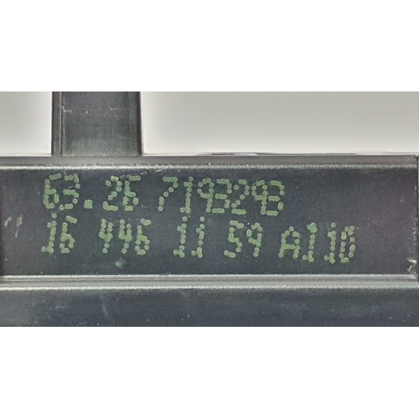 Luz Da Placa Bmw X1 2013 Cód. 63267193293