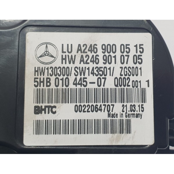 Comando Ar Condicionado Mercedes Benz A 200 2015 A2469000515