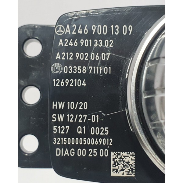 Comando Navegação Áudio Mercedes Benz A 200 2015 A2469001309