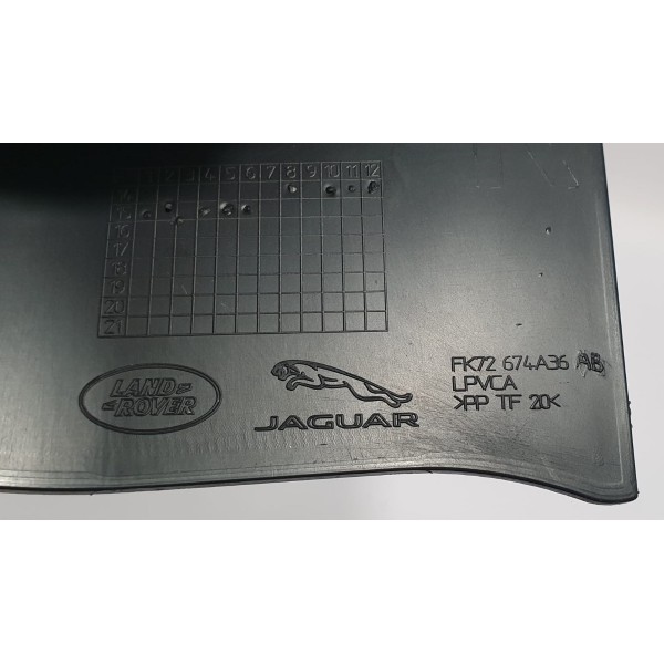 Acabamento Porta Copo Dir Land Rover Discovery 2015 C/ Det Preto