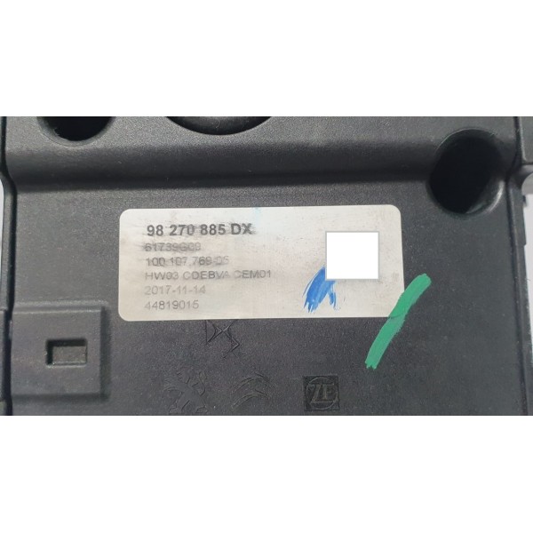 Alavanca Do Câmbio Peugeot 3008 1.6 Thp 2018 Cód. 98270885dx