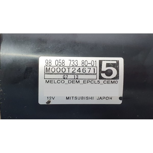 Motor De Arranque Peugeot 3008 1.6 Thp 2018 Cód 980587338001