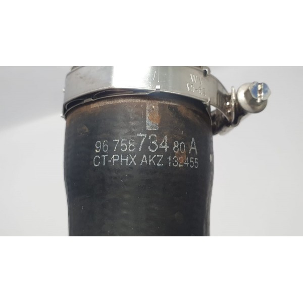 Mangueira Intercooler Peugeot 3008 1.6 Thp 2018 9675873480a