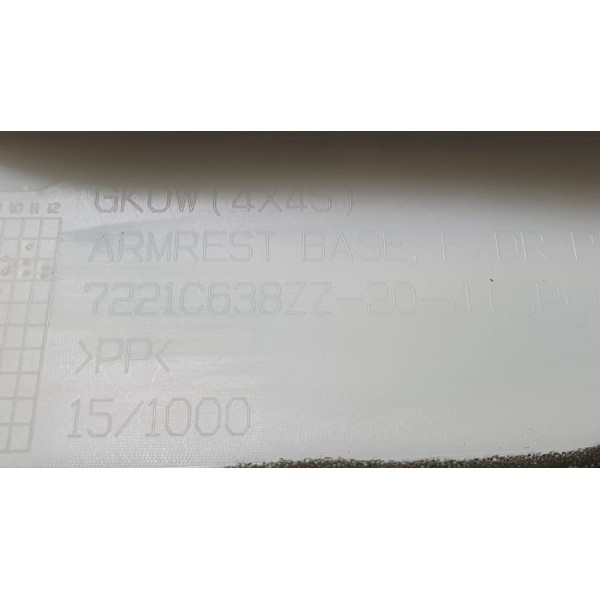 Apoio Braço Porta Dianteira Direita Mitsubishi Eclipse 2019 Preto