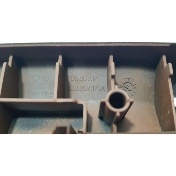 Apoio De Braço Dianteiro Esquerdo (marrom) Audi A7 2012 Marrom