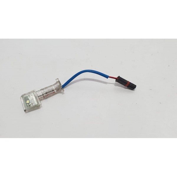 Luz Led Maçaneta Esquerdo Bmw 125i Active Flex 2016 7277447 Led Preto Branco
