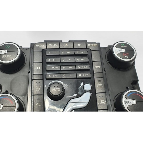 Controles Comandos Ar Condicionado Volvo V60 2014