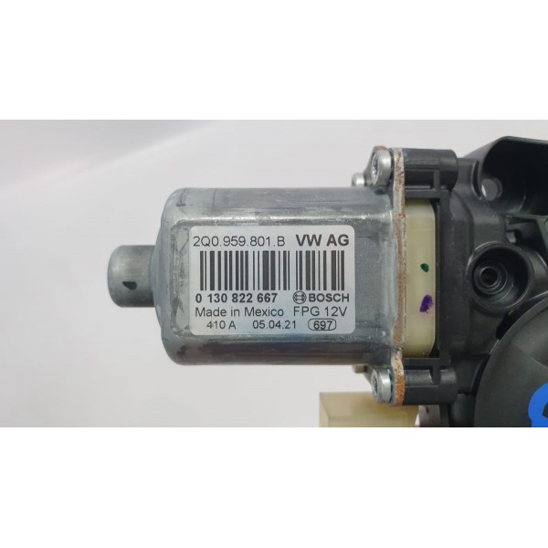 Motor Máquina Vidro Dianteira Dir Vw Taos 1.4 250 Tsi 2022