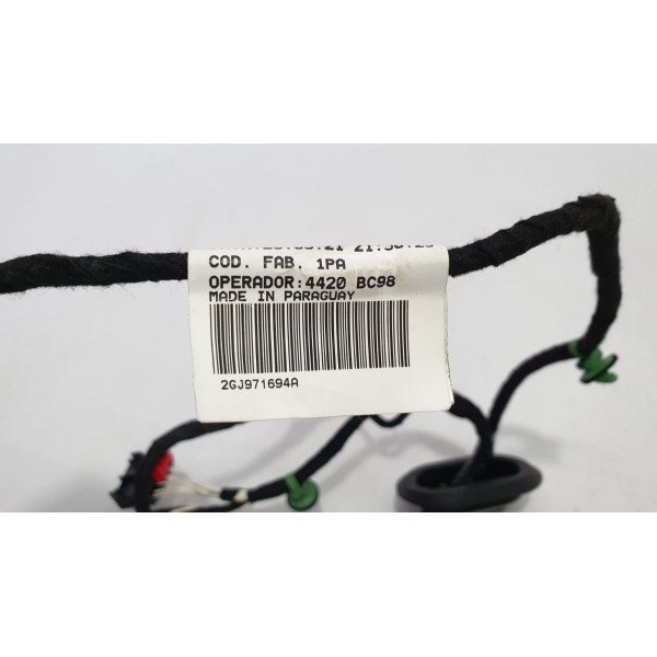 Chicote Da Porta Traseira Direita Vw Taos 1.4 250 Tsi 2022