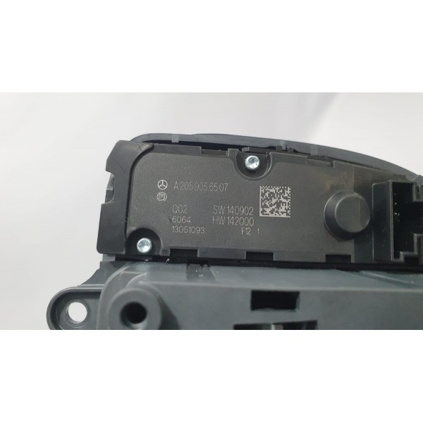 Botão Comando Central Multimídia Mercedes C200 2016