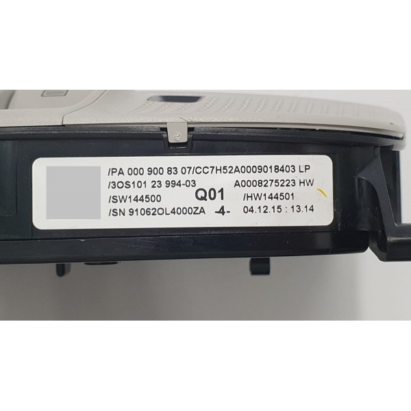 Acabamento Console Luz De Teto Mercedes Benz C200 2016