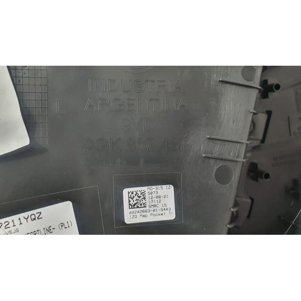 Forro De Porta Traseiro Esquerdo Vw Taos 1.4 250 Tsi 2022